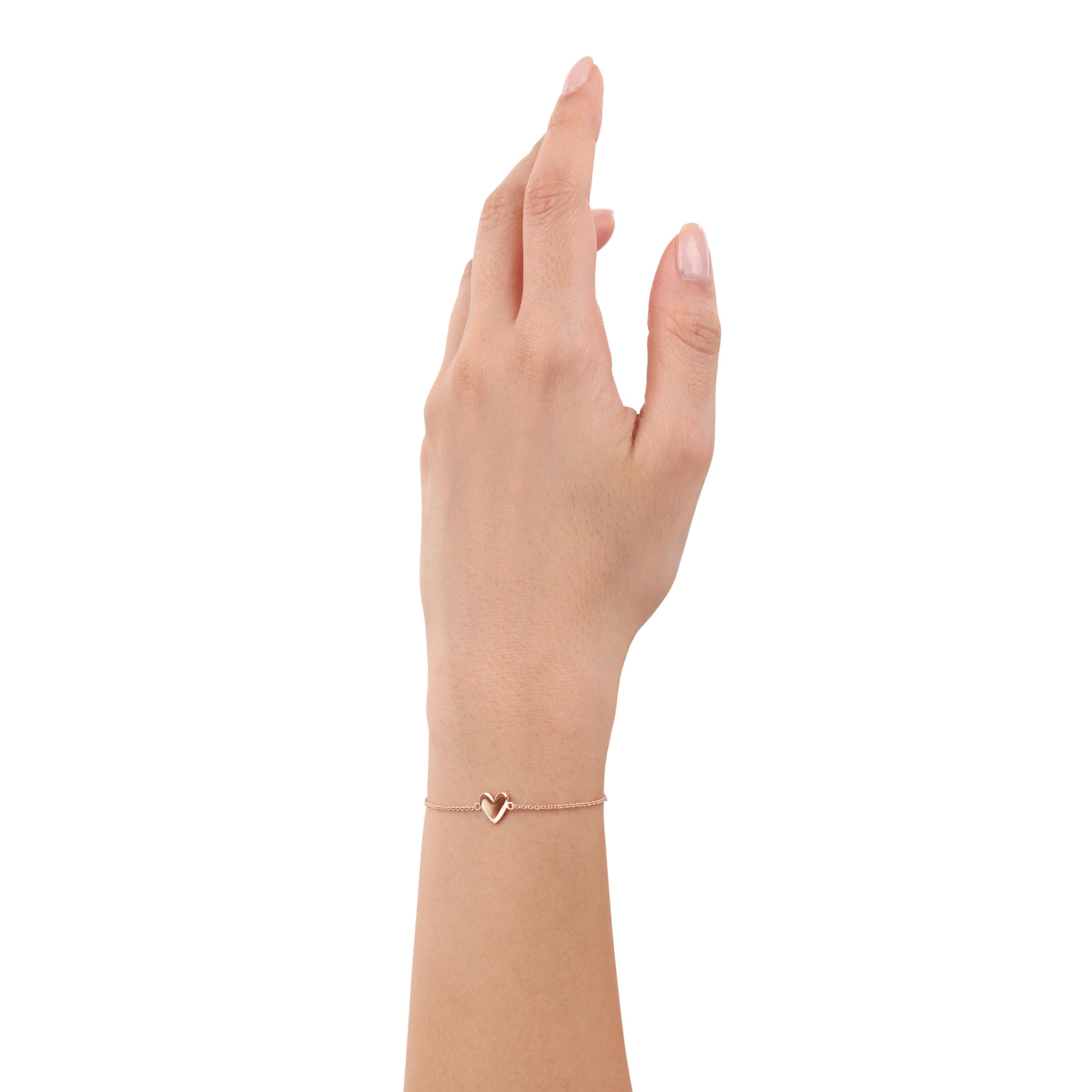 s.Oliver Herren Schmuck – Armband aus 925er Silber mit Herzen – Klassisch, Zeitlos und Elegant – Perfekte Geschenkidee