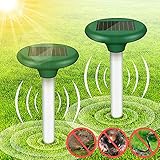 🐍【Breiter effektiver Arbeitsbereich】Die ausgesendeten Schwingungen erfolgen alle 30 Sekunden mit wechselnden Frequenzen zwischen 400 – 1.000 Hz. Gerät arbeitet in einem Quadratisches Muster, Der effektive Durchmesser beträgt etwa 15 m und die maximale Abdeckungsfläche beträgt 650 Quadratmeter.Um ein bestmögliches Ergebnis zu erzielen, empfehlen wir, für Bodenflächen, die von Muttermalen frequentiert werden, 2 Geräte alle 100 Fuß einzubauen.