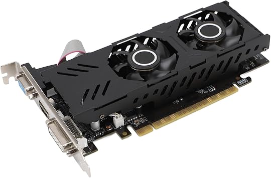 VBESTLIFE GT750 4GB Graphics Card, GDDR5 128 Bit GPU, PCIE 3.0 X16 Gaming Video Card, Desktop Computer Graphics with HDMI, DVI, VGA Ports