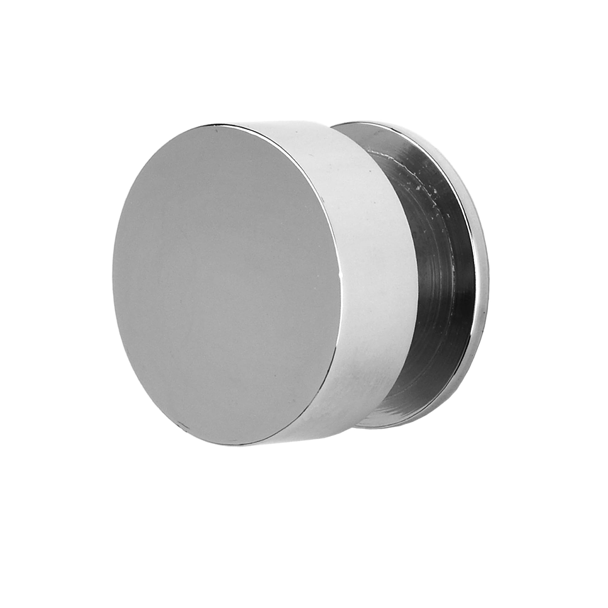 Decoranddecor Polished Chrome Limari Modern Round Drawer Knobs – Minimalist 30Mm Cabinet Handles – Sleek Kitchen Cupboard Pulls For Furniture, Drawers, And Doors