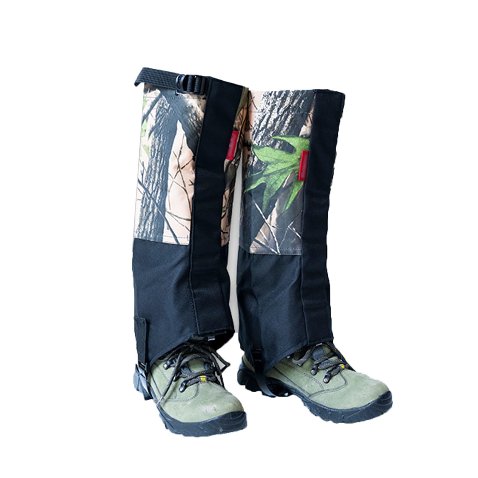 Guêtres de Jambe, guêtres Anti-Morsure de Serpent, guêtres de Raquettes à Neige Portables et résistantes à l'usure, guêtres d'extérieur, adaptées au Camping, à la randonnée et à la Raquette