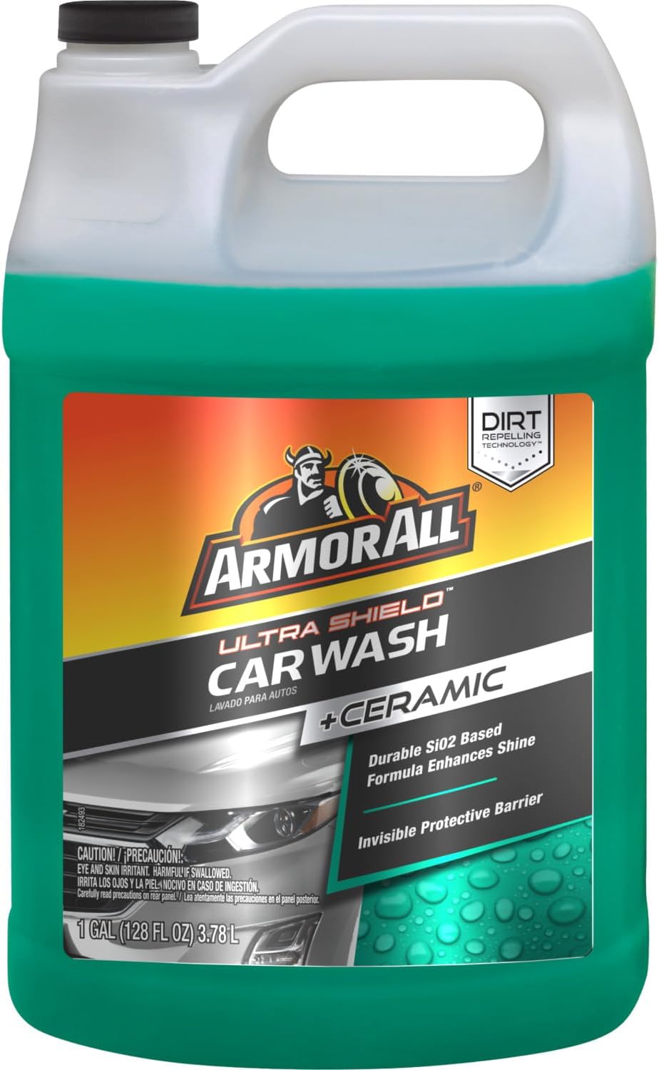 Ceramic Foaming Car Wash Soap with Extreme Shield, 1 Gallon, 128 Fl Oz (Pack of 1)