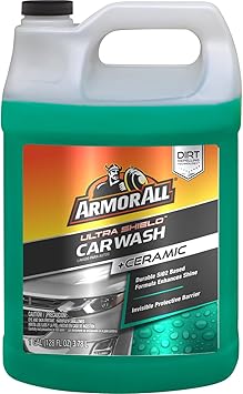 Armor All Ceramic Foaming Car Wash Soap with Extreme Shield, 1 Gallon, 128 Fl Oz Pack of 1