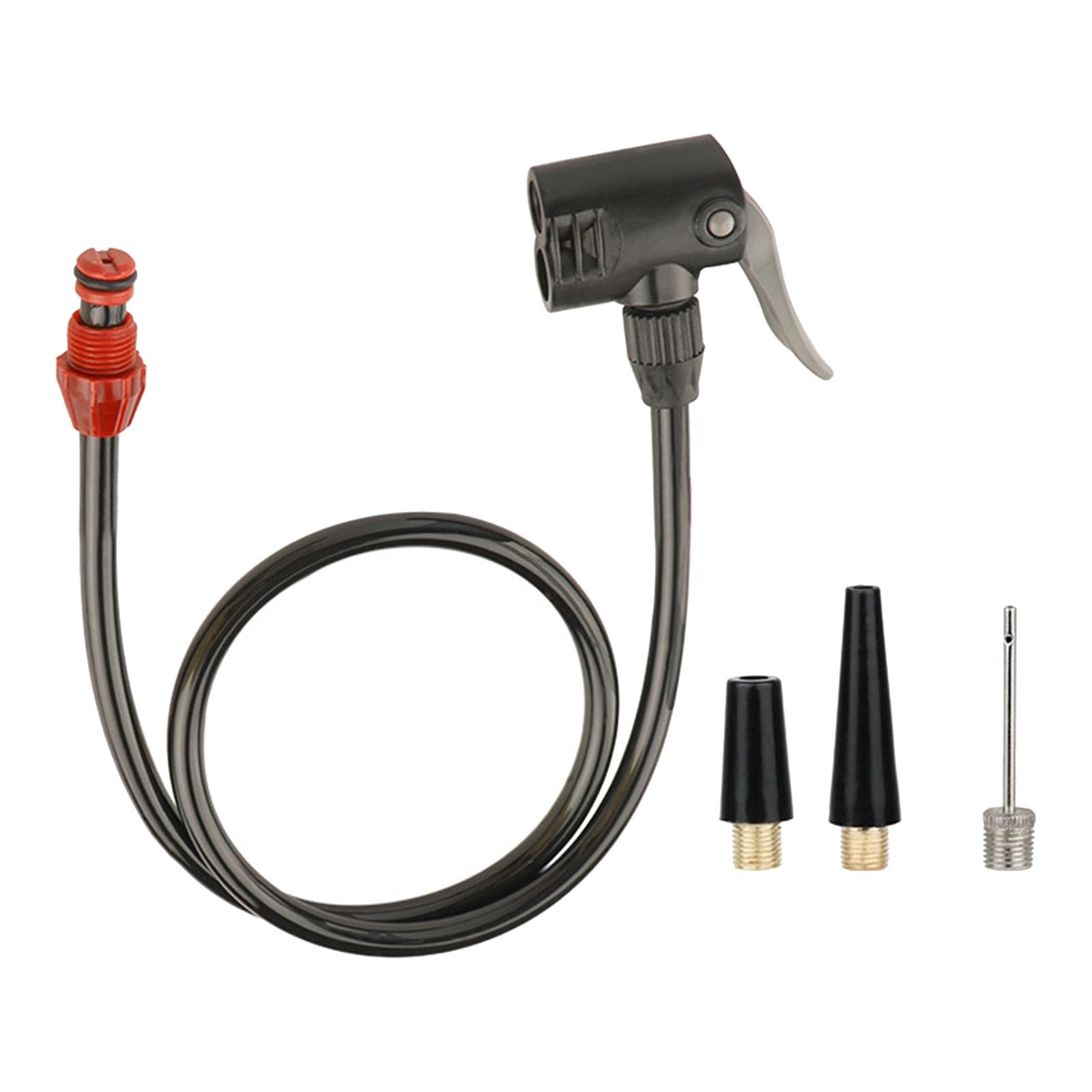 Bicycles Pumps Air Hose Adapter Bike Pumps Extension Tube Pumps Extender Inflator Valves Riding Air Pumps Extension Hose