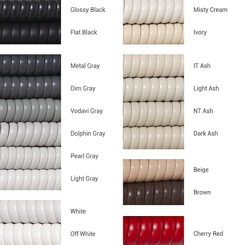 Miniatura 7 de Cablesys Cable de teléfono en espiral para uso con sistemas telefónicos PBX, teléfonos VoIP - 12 pies sin enrollar, RJ22, cable de 1.5 pulgadas en