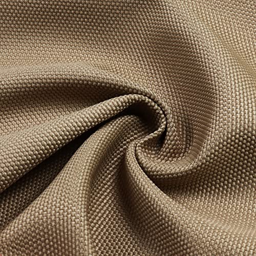 Premium Waterproof 1680D Canvas Fabric - Heavy-Duty PU Backing for Versatile DIY Projects, Upholstery, Tents & More - 60" Wide, Sold by the Yard (Khaki) 6 Premium Waterproof 1680D Canvas Fabric - Heavy-Duty PU Backing for Versatile DIY Projects, Upholstery, Tents & More - 60" Wide, Sold by the Yard (Khaki) - Image 5