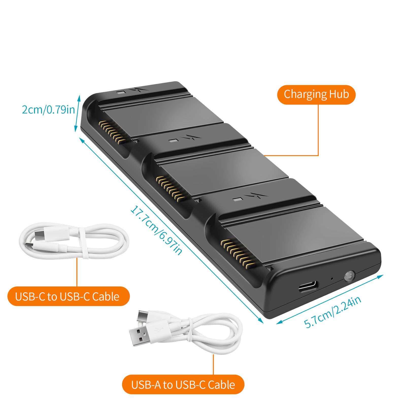 Amazon.co.jp: 3 ウェイ USB 充電器ドローン バッテリー充電ハブ