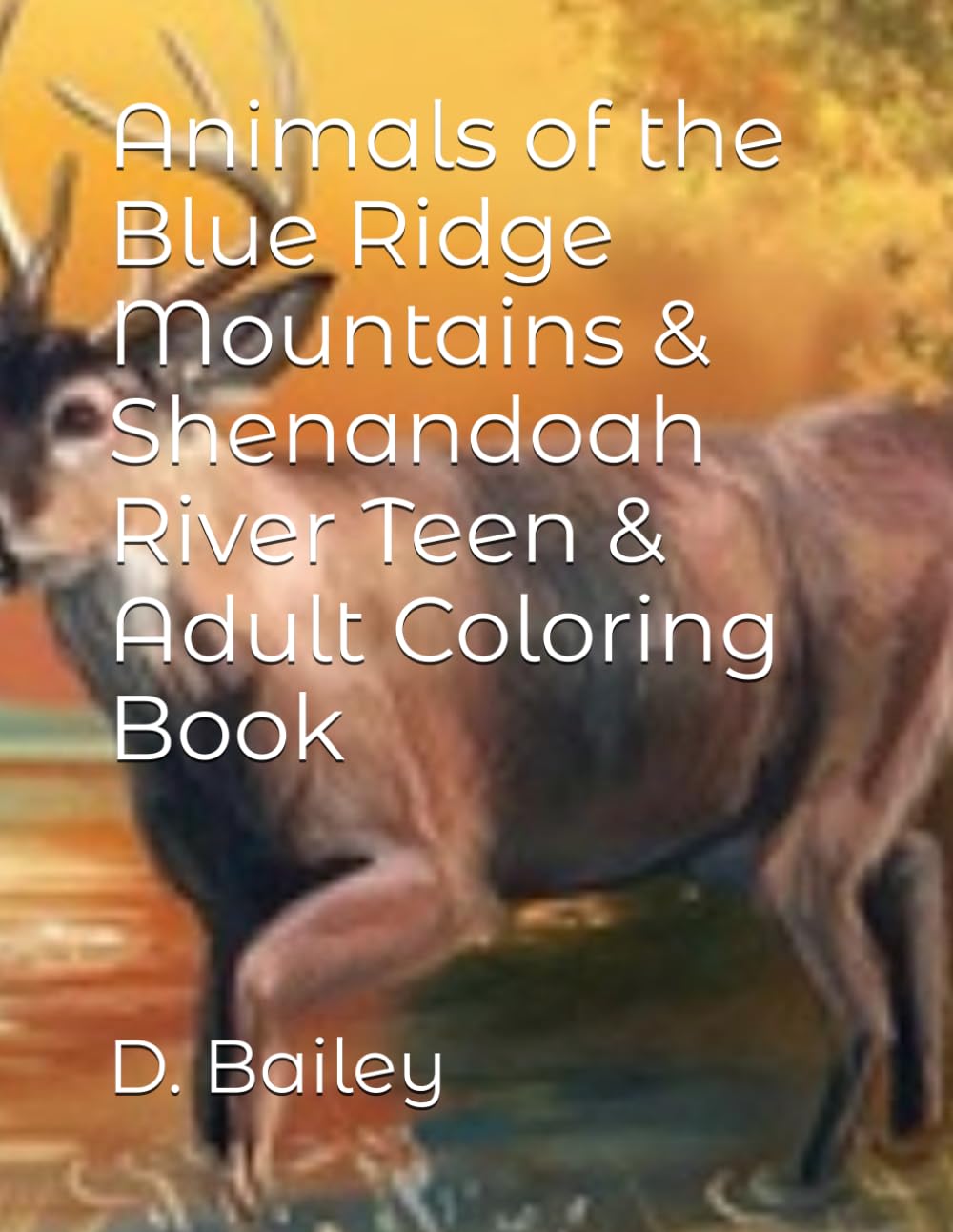 Animals of the Blue Ridge Mountains & Shenandoah River Teen & Adult Coloring Book