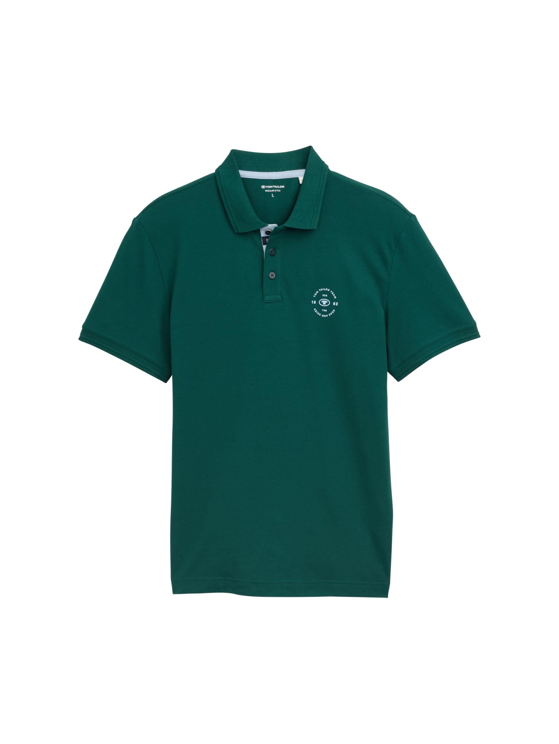 TOM TAILOR Herren Basic Poloshirt in Unifarben