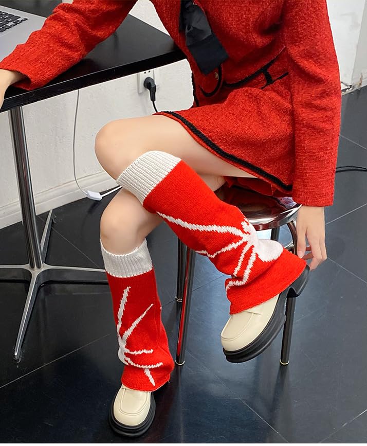 Image of Sexybody Women's Leg Warmers Fashion Knit Warmers Long Socks Cute Y2K Kawaii Japanese Lolita Harajuku Accessories for Girls