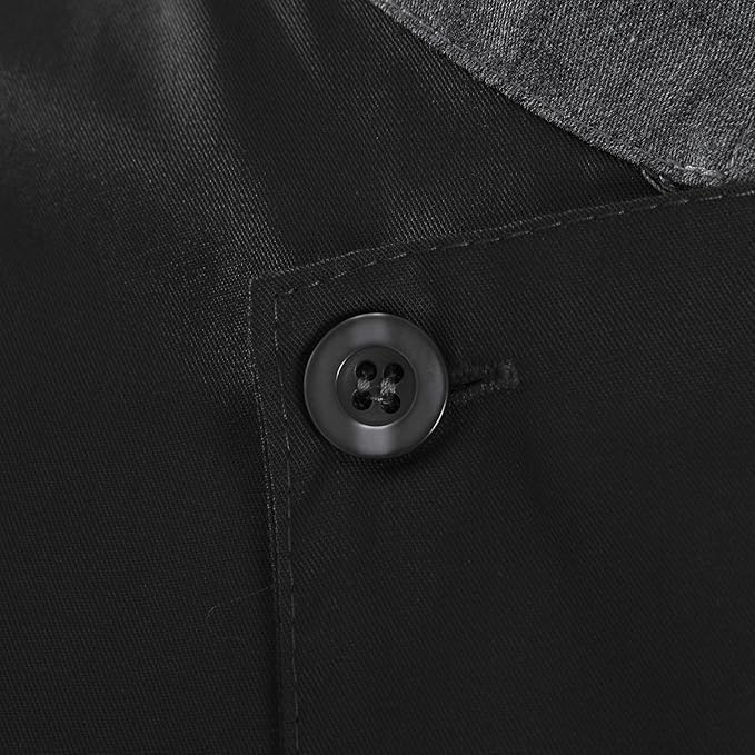 Unisex Multicolor Lighweight Chef Coat uniform Double-Breasted Chef Jacket,Long Sleeves,Chef Coat Range (Size XS-4XL)