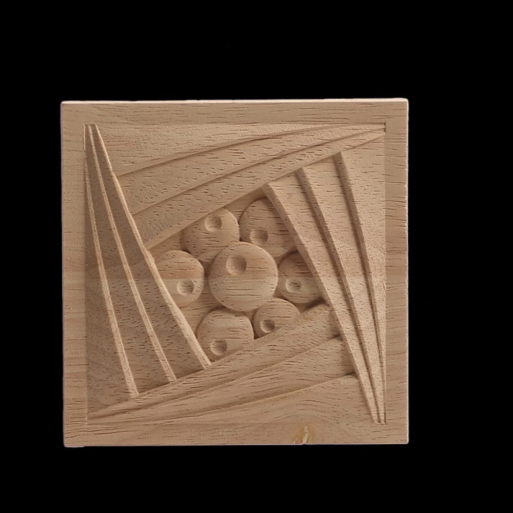 Applique bois rose long F13 pour décoration de meubles