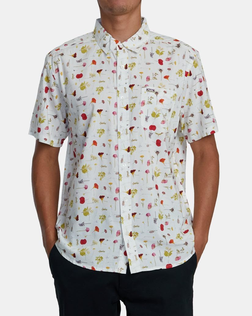 RVCA Men's Oblow Pressed S/S