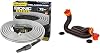 Bionic Steel 75 Foot Garden Hose 304 Stainless Steel Metal Hose & Store & Camco RhinoFLEX 15-Ft CamperRV Sewer Hose Kit