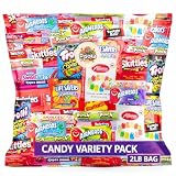 Picture of Assorted Candy Mix - Variety Pack of Gummies, Sour Candy, and Chewy Treats - Perfect for Parties, Pinatas, and Snacking (2 LB)