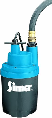 Simer 2330 Smart Geyser 14 HP Bomba de utilidad automática sumergible