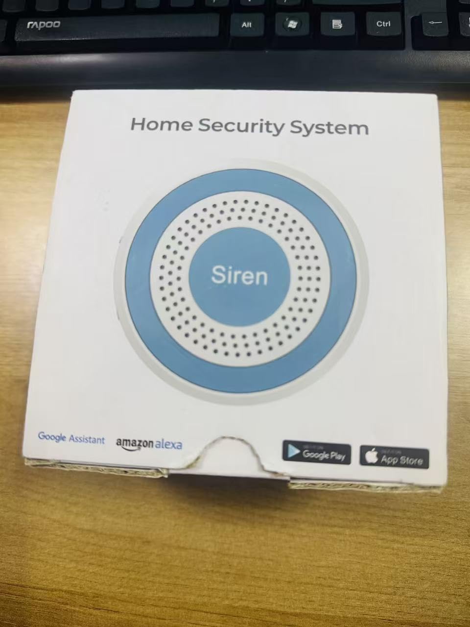 PGST Sistema de alarma para el hogar inalámbrico con alertas instantáneas mediante la aplicación Tuya,Kits de alarma Extensibles DIY para puertas y detectores de movimiento para apartamento, garaje