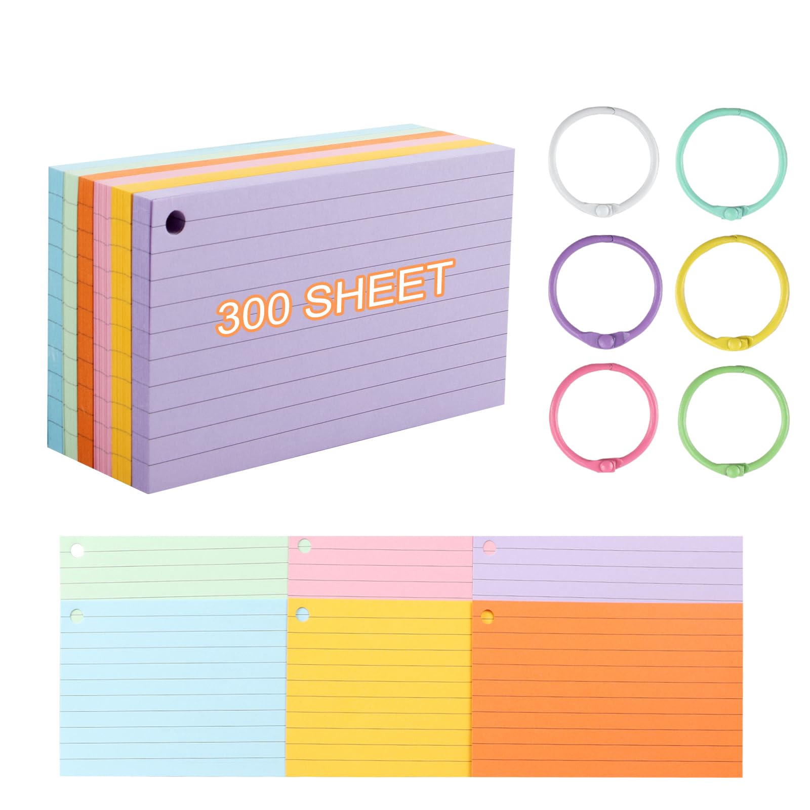 レコ－ド　6枚 Amazon.co.jp: 300 シート レコードカード 6枚改訂 学習カード カラー