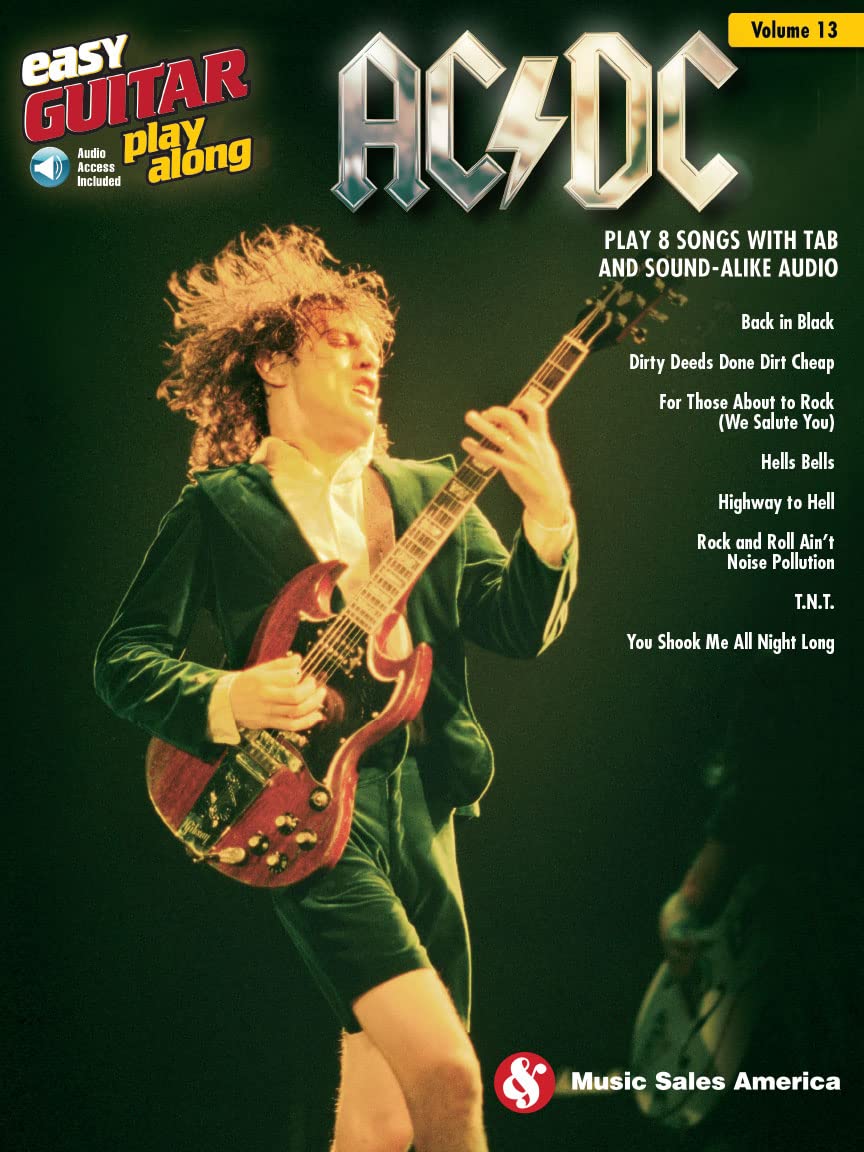 AC/DC. Guitar Solo. Includes Audio Online: Easy Guitar Play-Along Volume 13