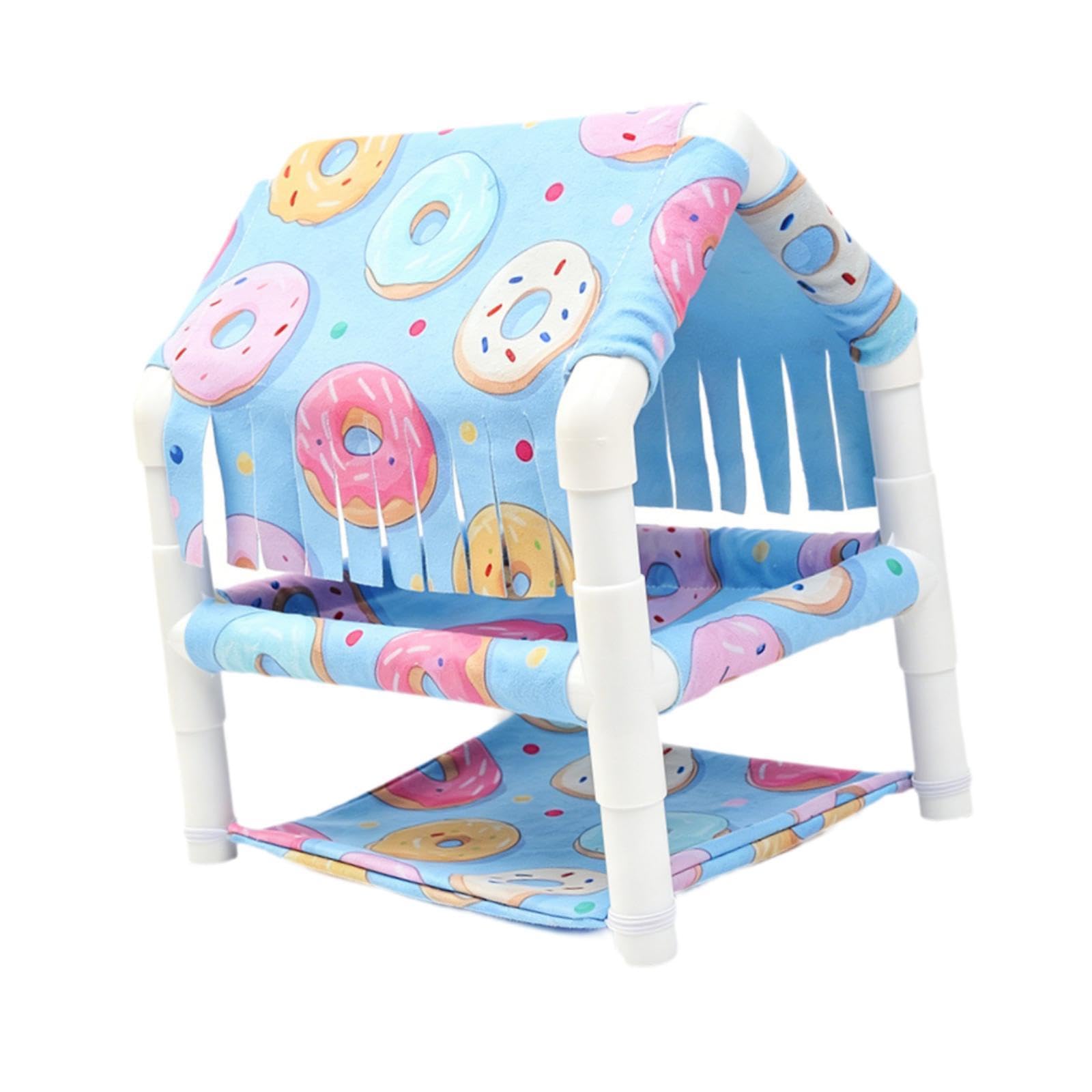 Abri à double couche pour animaux en construction PVC durable