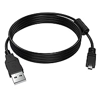 Vista 1 de Cable USB de repuesto UC-E6 UC-E23 UC-E17 compatible con cámara digital Nikon SLR DSLR D3200 D3300 D750 D5300 D7200 Coolpix L340 L32 A10 P520 P510