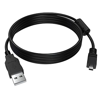 Replacement UC-E6 UC-E23 UC-E17 USB Cable Photo Transfer Cord Compatible with Nikon Digital Camera SLR DSLR D3200 D3300 D750 D5300 D7200 Coolpix L340 L32 A10 P520 P510 P500 S9200 S6300 More 3.3FT