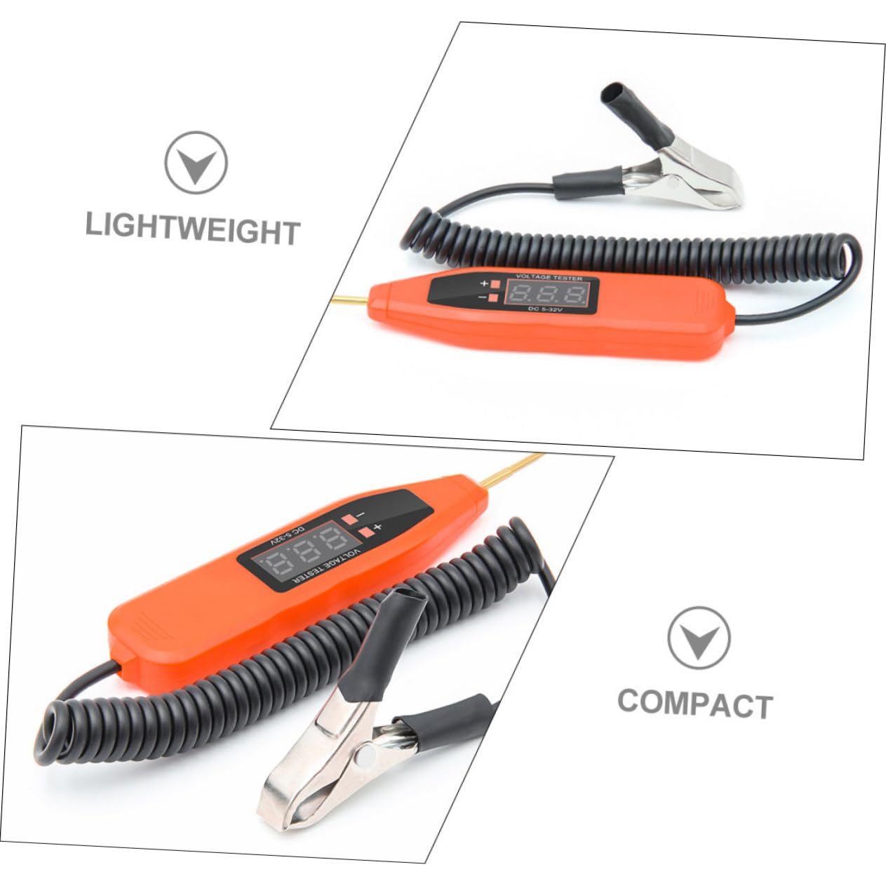 Alipis 5 Pièces Stylo De Test De Tension Testeur De Tension Pouvoir Testeur De Fusible De Tension De Voiture Automobile Testeur De Fusibles De Voitures Outil Usb Numérique Électronique