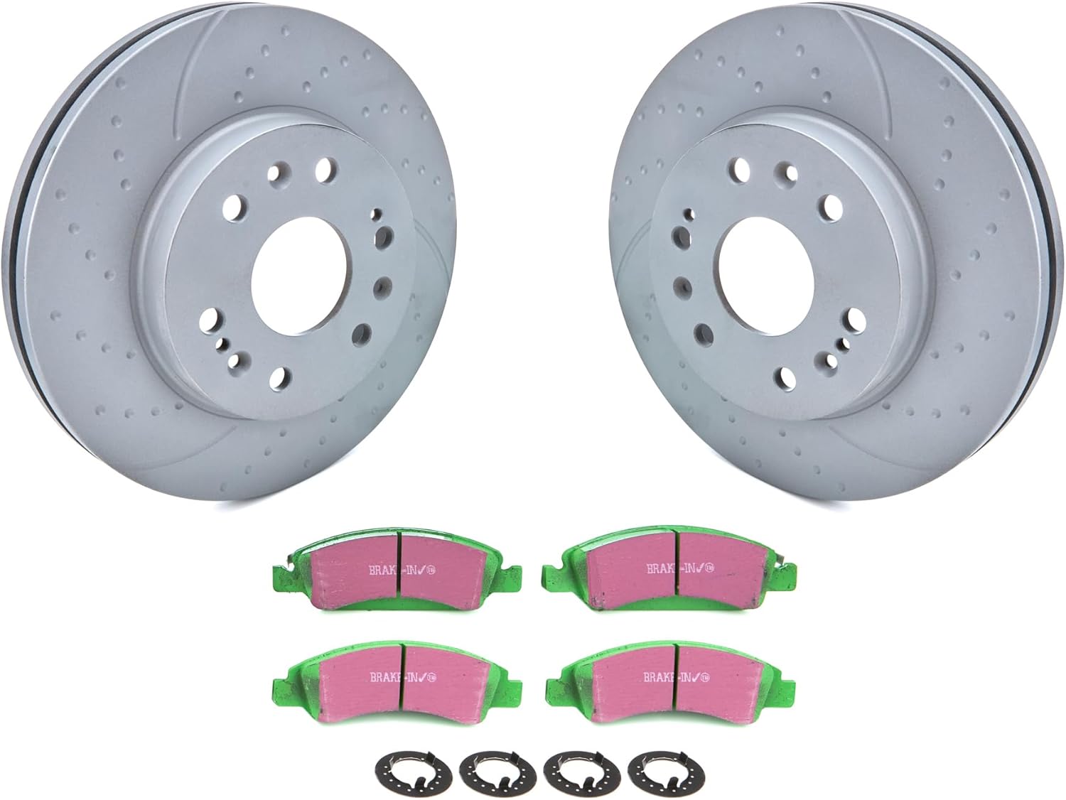 EBC S3KF1195 Stage-3 Truck and SUV Brake Kit, BLACK
