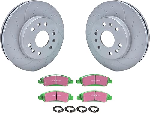 Miniatura 1 de EBC S3KF1195 Stage-3 Kit de frenos para camiones y SUV, NEGRO