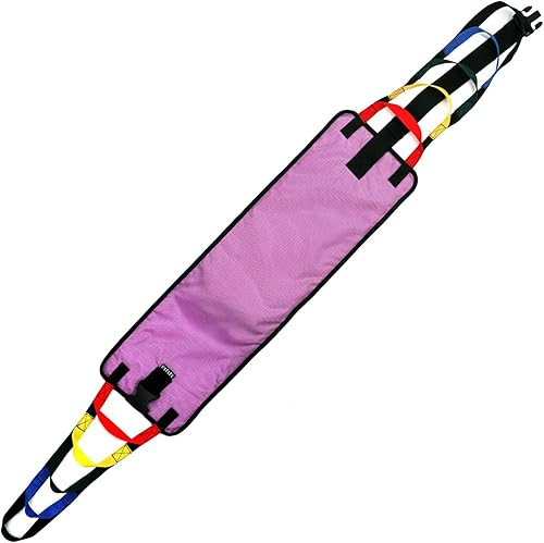 Miniatura 7 de Eslinga de elevación para pacientes, eslinga de transferencia resistente para movimiento, peso de asistencia de soporte, capacidad totalmente