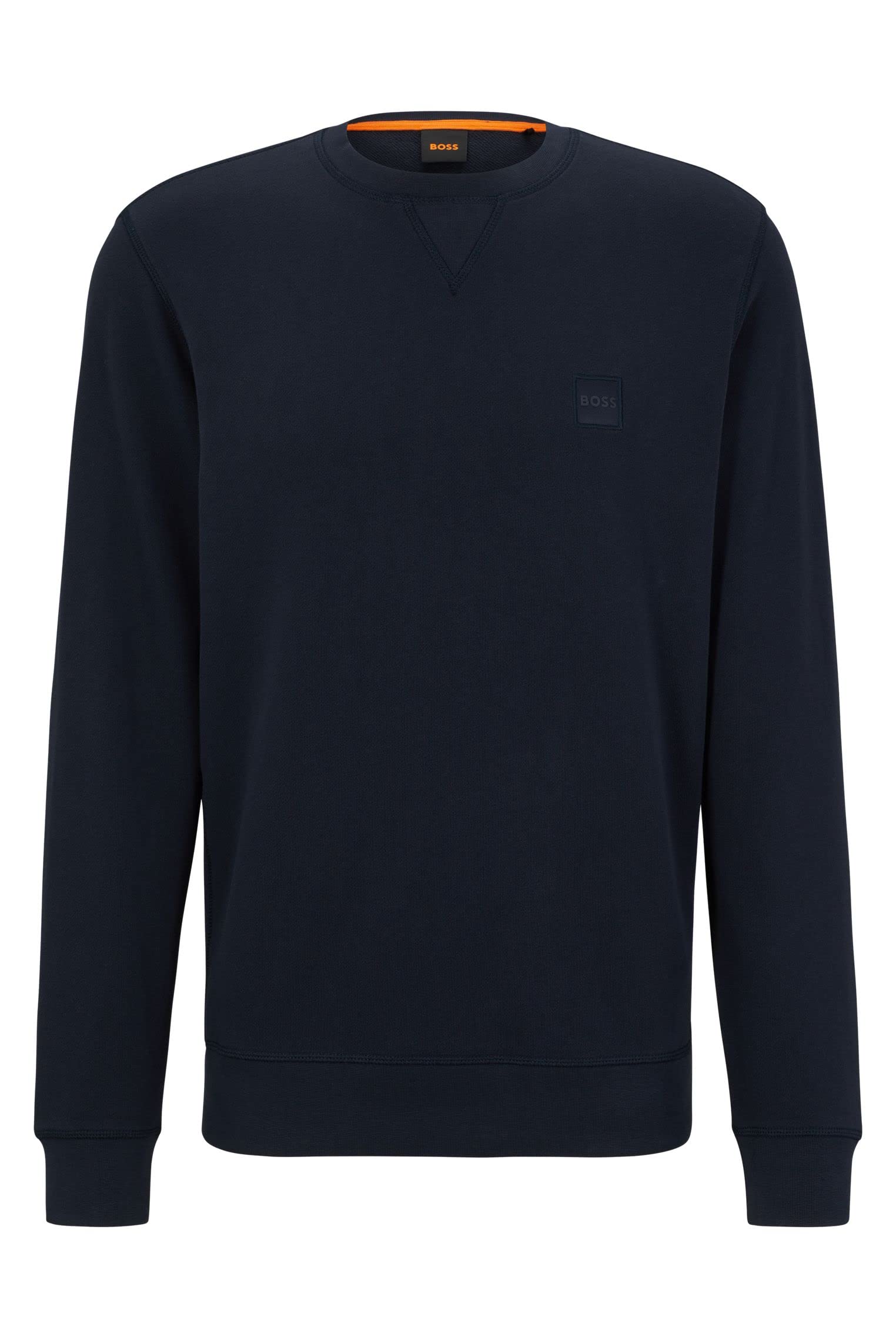 BOSS Men's Westart Sweatshirt, Dark Blue404, XL