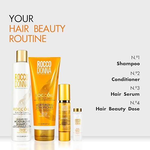 Miniatura 3 de Rocco Donna Dosis de belleza capilar  Tratamiento revitalizante antienvejecimiento  Reversión de daños en el cabello  1 oz