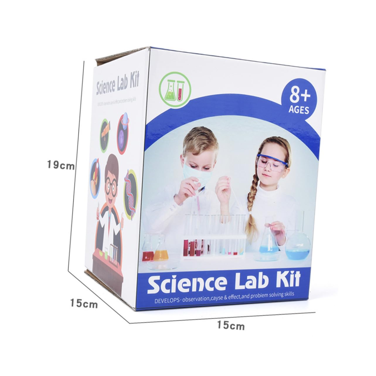 Toddmomy Kit Scientifique pour Garçon Fille Kit De Chimie Et Jouets Expériences De Laboratoire