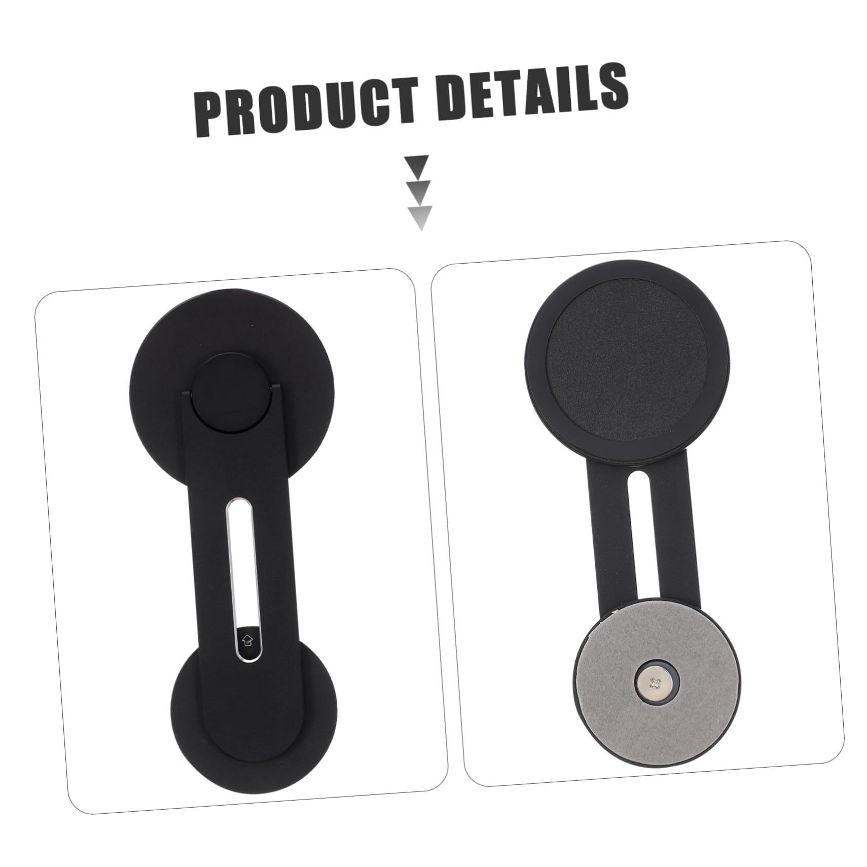 Hemobllo 3pezzi Portacellulare Magnetico Per Laptop e Monitor Supporto Per Tablet e Smartphone Design Compatto e Facile Da Trasportare e Utilizzare Ufficio o Casa