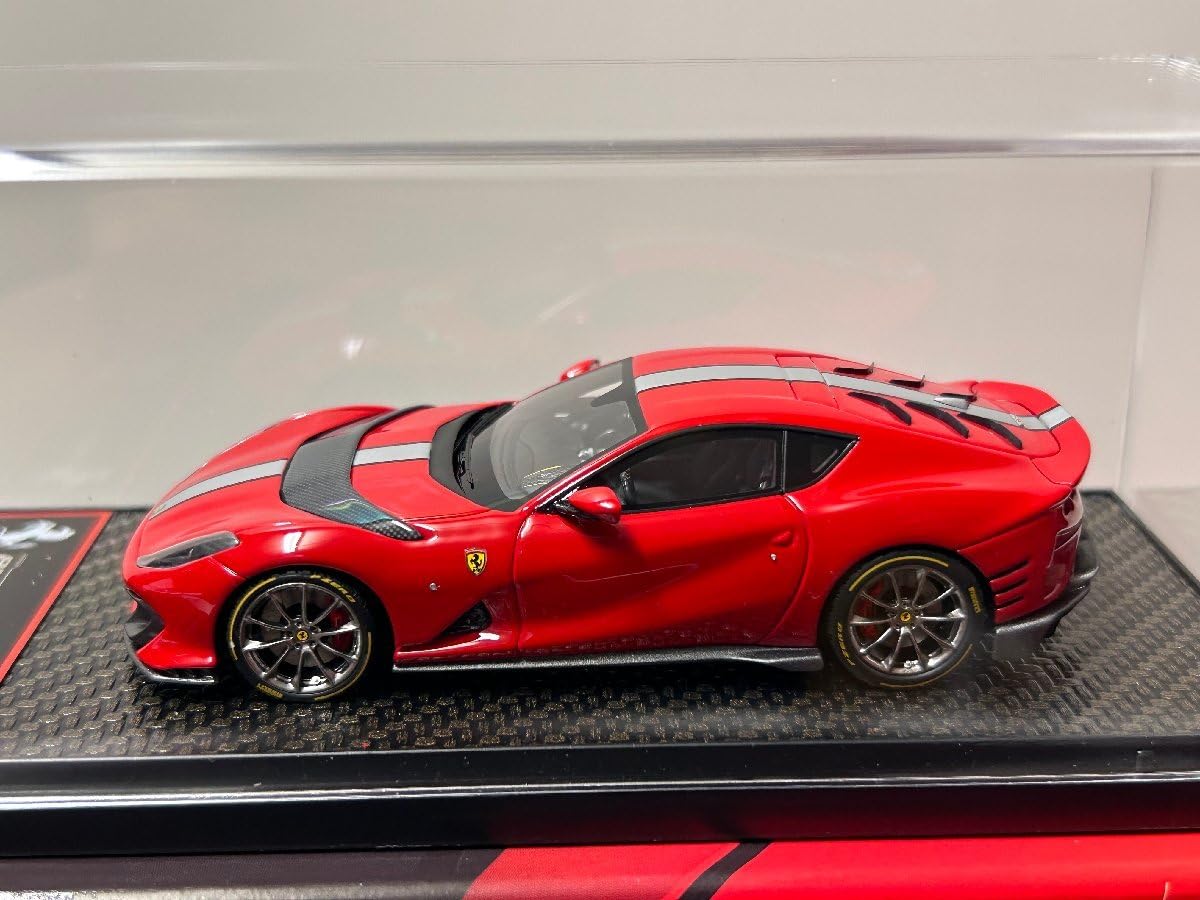 Amazon | BBR 1/43 Ferrari 812 Competizione Rosso corsa フェラーリ