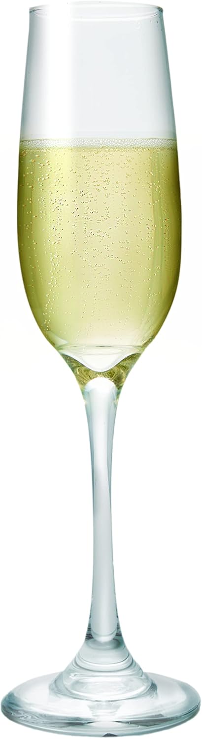 FUJIEI LB-305WINE GLASS Wine Glass, Delicate, Tall, 6.1 fl oz (180 ml), Stylish, Heavy, Scratch-Resistant, Scented, Flavor, Casual, Drinking Comparison, Sparkling