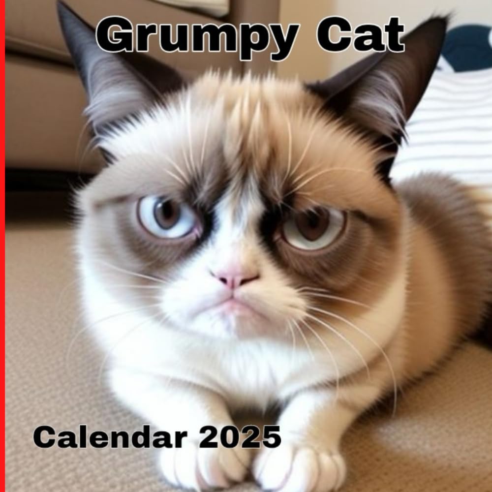 Grumpy Cat Calendar 2025
