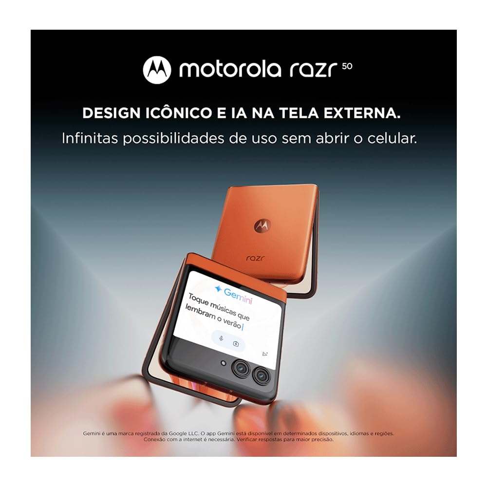 Smartphone Motorola Razr 50-512GB 24GB (12GB RAM+12GB Ram Boost