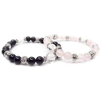 専用！天然石ブレスレット2点セット Amazon | 【SION】 天然石 パワーストーン ペア ブレスレット 二