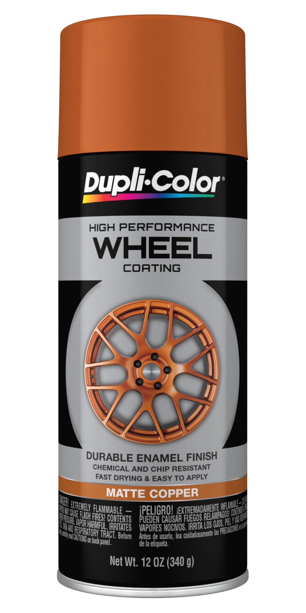 Dupli-Color Wheel Paint, Matte, Copper, 12 oz