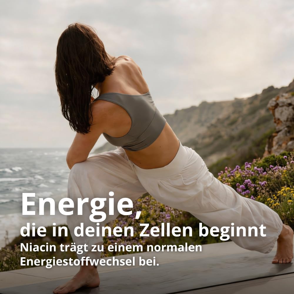 Zell Formel - NAD+ Faktor - NAD Plus Kapseln mit Resveratrol und Nicotinamid - Vegan - 2 Monate Reichweite - laborgeprüft in Deutschland - 60 Kapseln von Naturklar