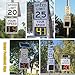 Flashing Solar Powered Led Speed Limit Signs, 20