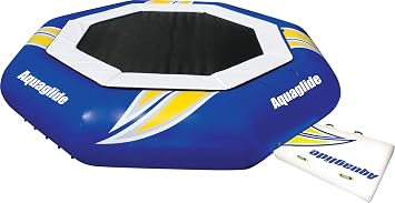 AQUAGLIDE Supertramp 17 with Swimstep - Floating Trampoline