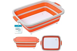 BIRDROCK HOME Large BBQ Prep Tub: Versatile Kitchen Gadget for Dad