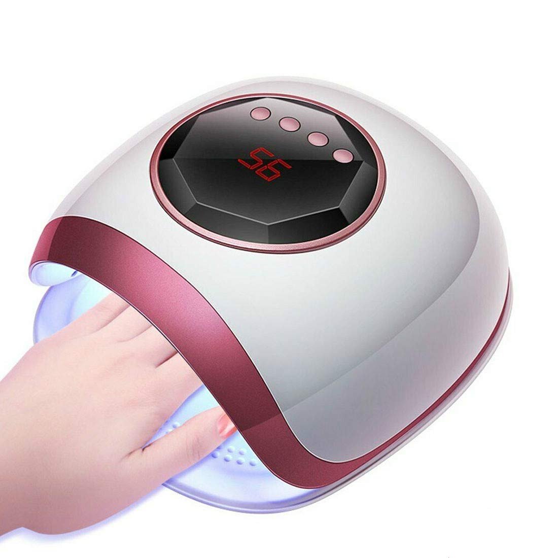 nail lamp 72w Uv Lamp Led Nail Lamp For Nail Dryer All Gels Polish Sun Light Lamp Dryer Infrared Sensing Timer Smart Lcd Display
