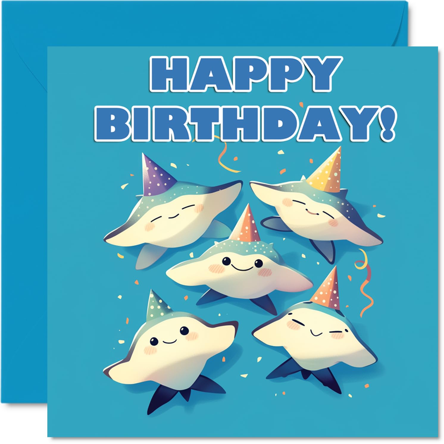 Birthday Card For Brother, Happy Birthday Greeting Card From Sibling, To My Awesome Brother Birthday, From Sister, Watercolor Confetti Cake