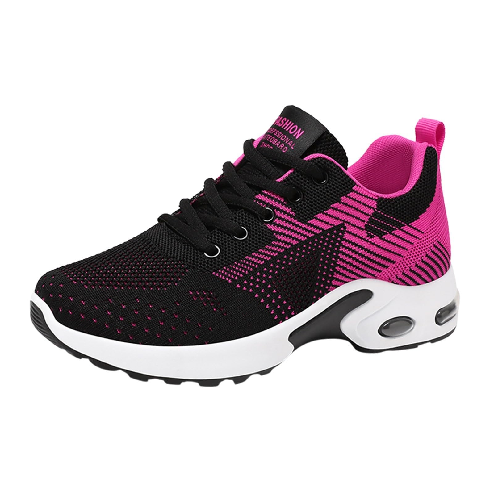 Baskets orthopédiques pour Femmes, Chaussures de Marche avec Soutien de la voûte Plantaire, Chaussures décontractées en Respirante avec Coussin d'air