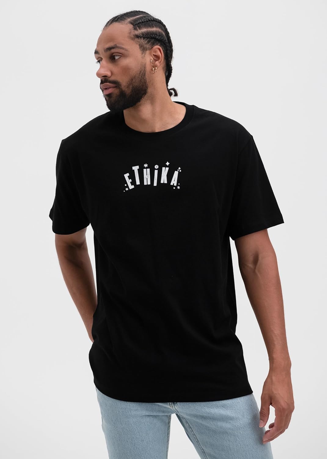 Ethika Men's Graphic Tee | Flash -Black- - Image 5