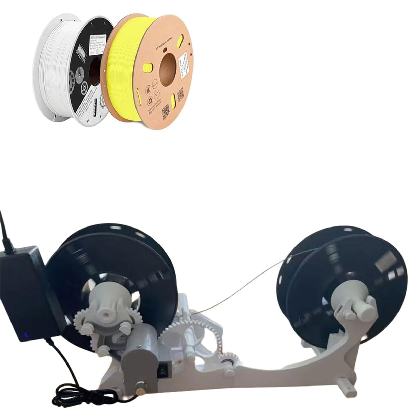 Fini les nœuds : Enrouleur de filament électrique imprimé en 3D pour bobine de 1kg