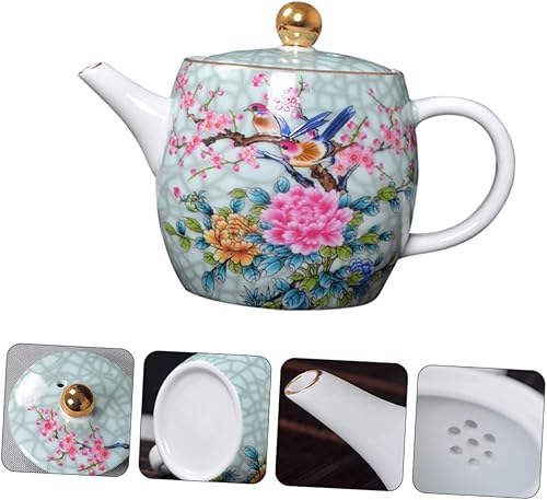 Miniatura 4 de FUNOMOCYA Tetera de cerámica tetera japonesa tetera turca tetera tetera de cerámica tetera de porcelana tetera grande decorativa tetera japonesa